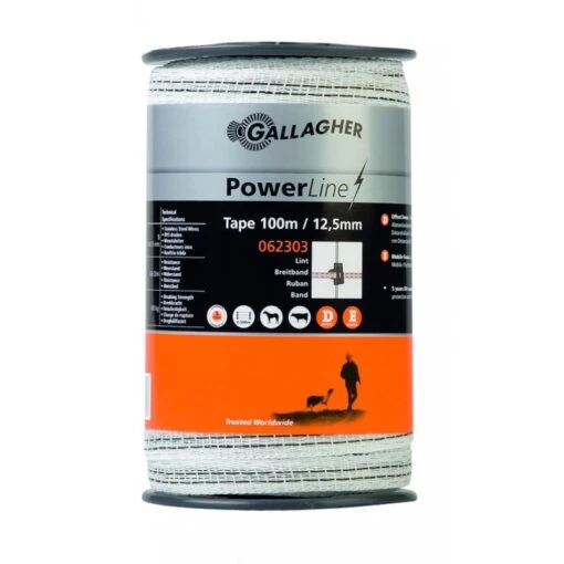 Gallagher Powerline Lint 12,5mm Wit 100m -Makita Verkoopwinkel 8120 0 800x800 1