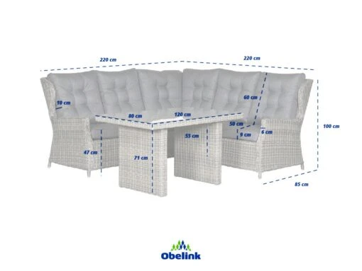 Outdoor Feelings Raffaelo Corner Loungeset -Makita Verkoopwinkel raffaelo afmetingen ecommerce 0c92